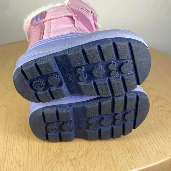 Cat & Jack Toddler Toddler Girl’s Size 6 Snow Boots Walrus Pull On Winter Boots - Picture 8 of 9